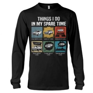 Muscle Car Shirt - Things I Do In My Spare Time