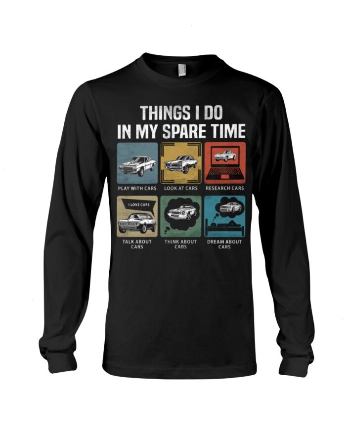 Muscle Car Shirt - Things I Do In My Spare Time