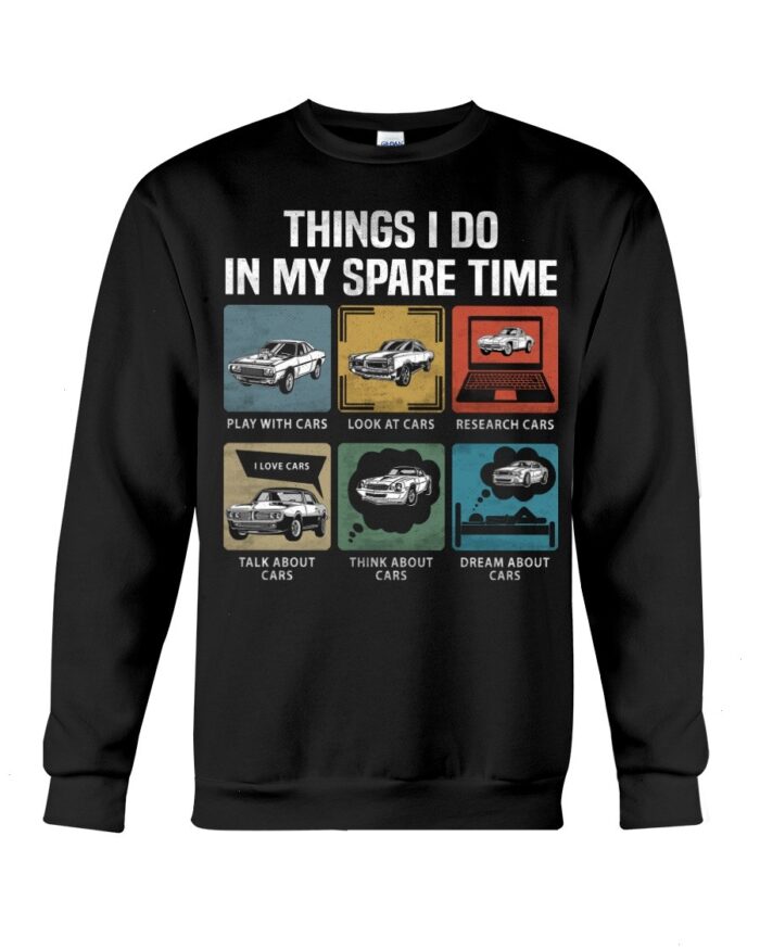 Muscle Car Shirt - Things I Do In My Spare Time