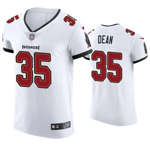 2020 Mens Tampa Bay Buccaneers Jamel Dean Vapor Elite Jersey White