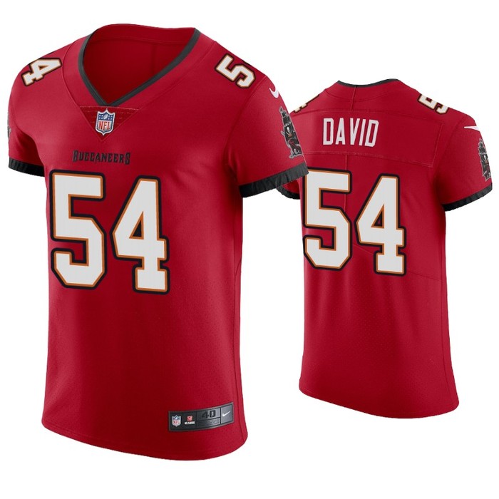 2020 Mens Tampa Bay Buccaneers Lavonte David Vapor Elite Jersey Red