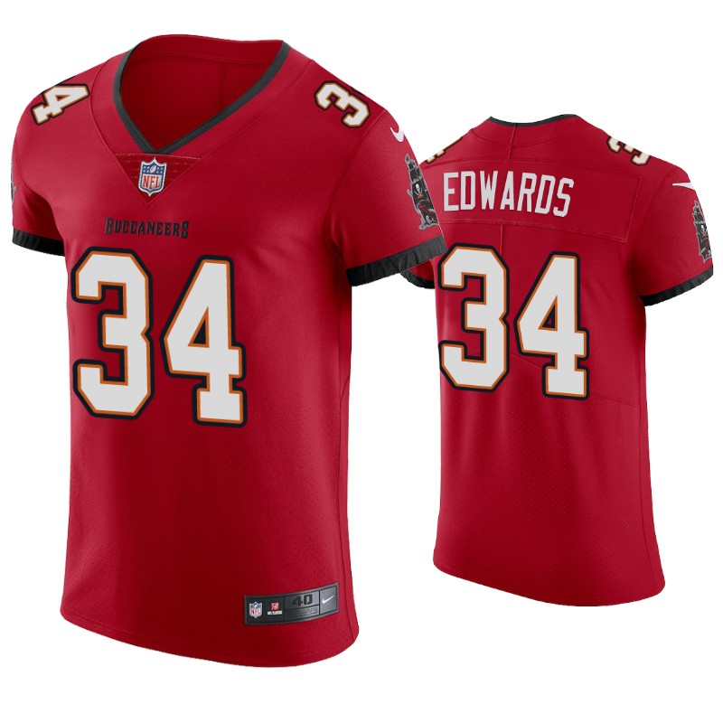 2020 Mens Tampa Bay Buccaneers Mike Edwards Vapor Elite Jersey Red - Cocomos