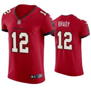 2020 Mens Tampa Bay Buccaneers Tom Brady Vapor Elite Jersey Red