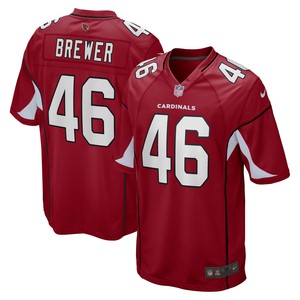 Aaron Brewer Arizona Cardinals Game Jersey - Cardinal Nfl