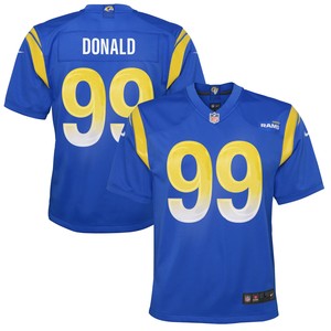 Aaron Donald Los Angeles Rams Game Jersey Royal Nfl