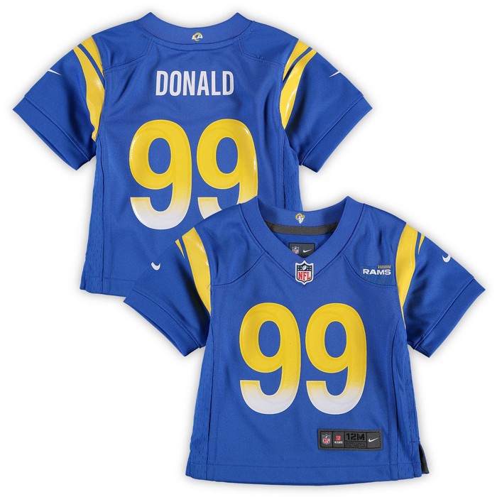 Aaron Donald Los Angeles Rams Infant Game Jersey - Royal Nfl