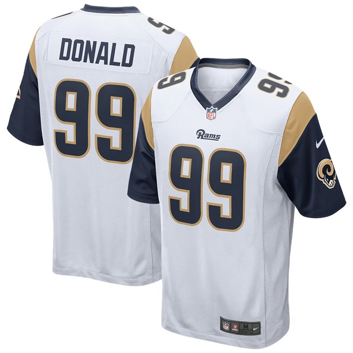 Aaron Donald Los Angeles Rams Nike Game Jersey - White