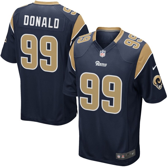 Aaron Donald Los Angeles Rams Nike Youth Game Jersey - Navy