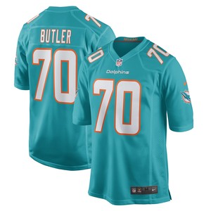 Adam Butler Miami Dolphins Game Jersey - Aqua Nfl