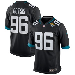 Adam Gotsis Jacksonville Jaguars Game Jersey Black Nfl