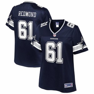 Adam Redmond Dallas Cowboys Nfl Pro Line Womens Team Player Jersey - Navy