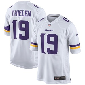 Adam Thielen Minnesota Vikings Nike Youth 2018 Game Jersey - White