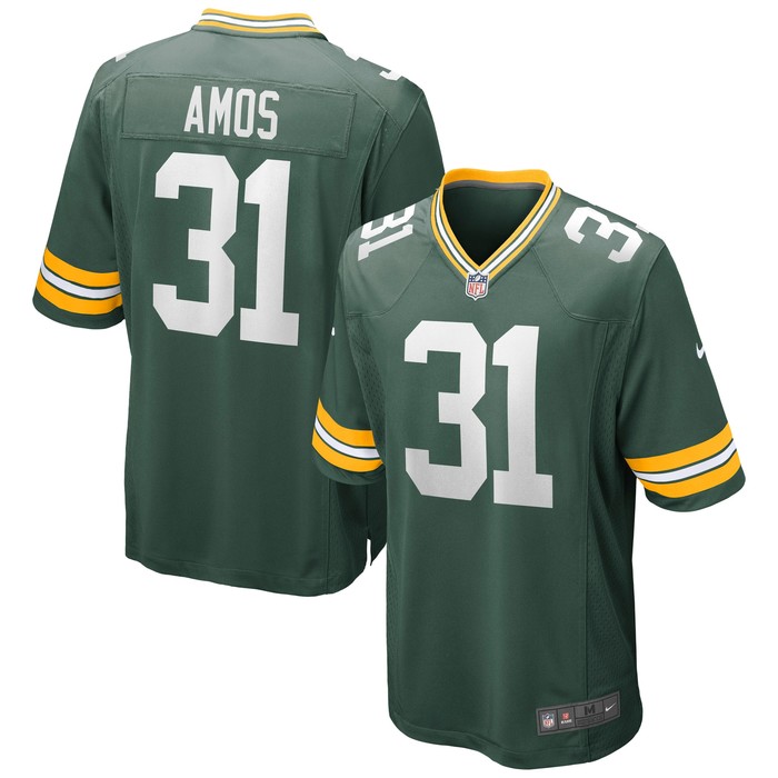 Adrian Amos Green Bay Packers Game Jersey - Green Nfl