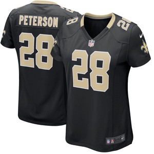 Adrian Peterson New Orleans Saints Nike Womens Game Jersey - Black