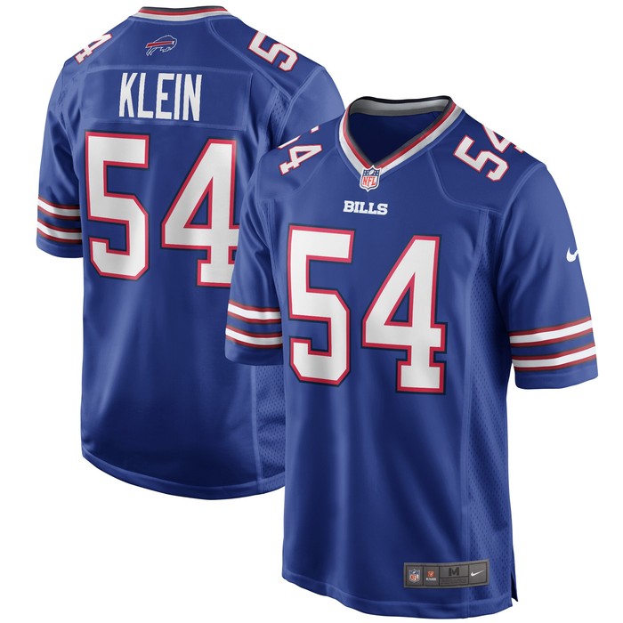 A.j. Klein Buffalo Bills Game Player Jersey - Royal Nfl