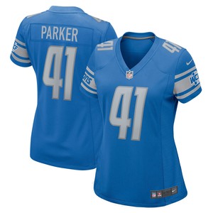 Aj Parker Detroit Lions Womens Game Jersey - Blue Nfl