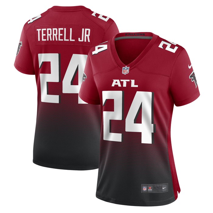 A.j. Terrell Jr. Atlanta Falcons Womens Game Jersey - Red Nfl