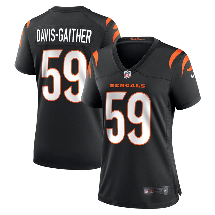 Akeem Davis-gaither Cincinnati Bengals Womens Game Player Jersey - Black Nfl