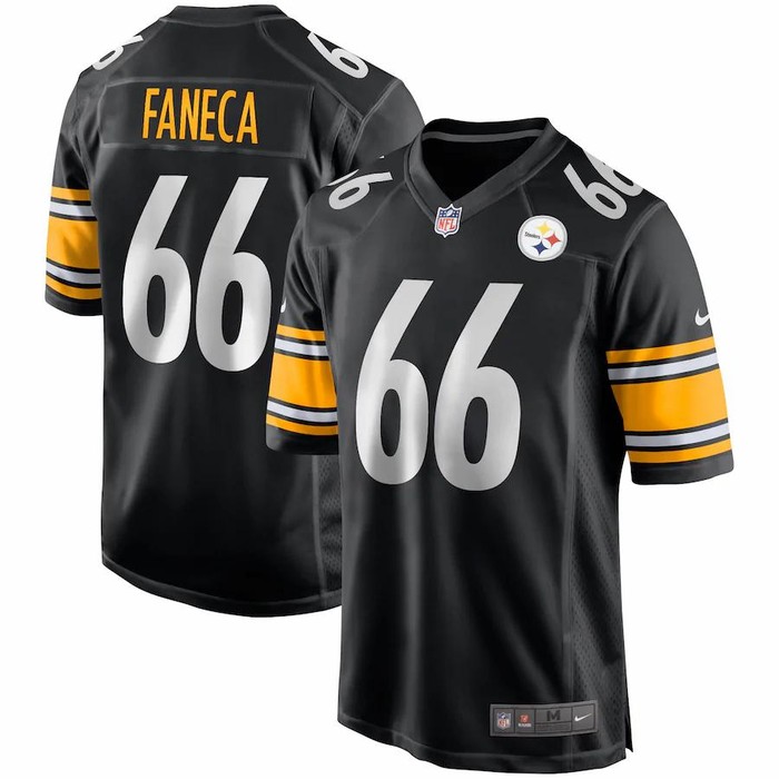 Alan Faneca Pittsburgh Steelers Nike Game Retired Player Jersey - Black