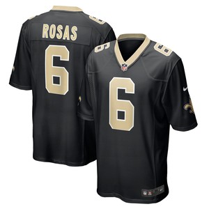 Aldrick Rosas New Orleans Saints Game Jersey - Black Nfl