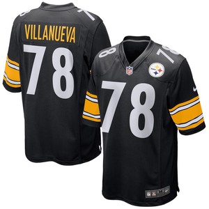 Alejandro Villanueva Pittsburgh Steelers Nike Game Jersey - Black