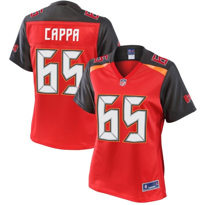 Alex Cappa Tampa Bay Buccaneers Nfl Pro Line Womens Player Jersey - Red