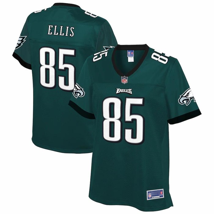 Alex Ellis Philadelphia Eagles Nfl Pro Line Womens Player Jersey - Midnight Green