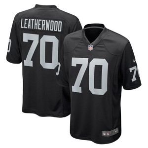 Alex Leatherwood Las Vegas Raiders Game Jersey - Black Nfl