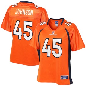 Alexander Johnson Denver Broncos Nfl Pro Line Womens Player Jersey - Orange