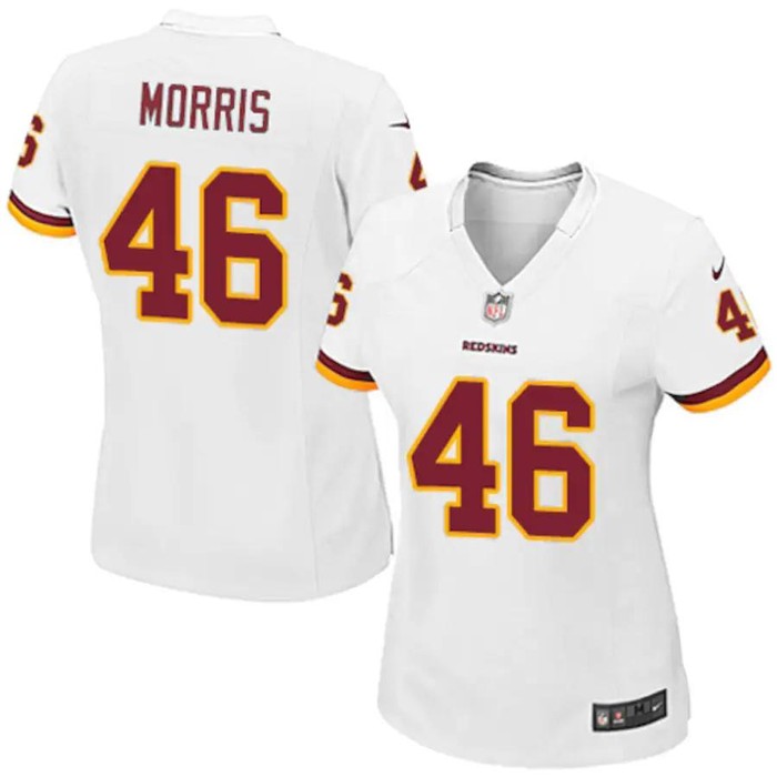 Alfred Morris Washington Redskins Nike Womens Game Jersey - White