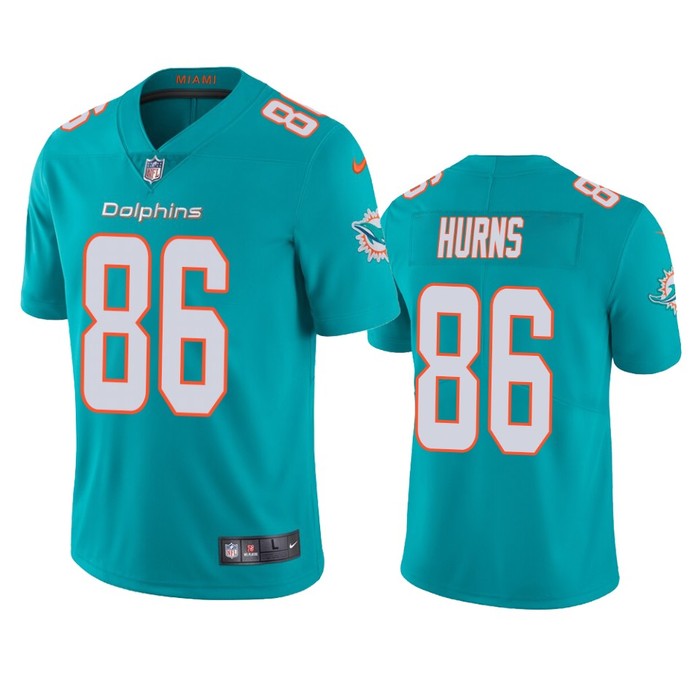 Allen Hurns Miami Dolphins Aqua Vapor Limited Jersey