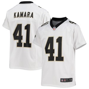Alvin Kamara New Orleans Saints Game Jersey - White Nfl