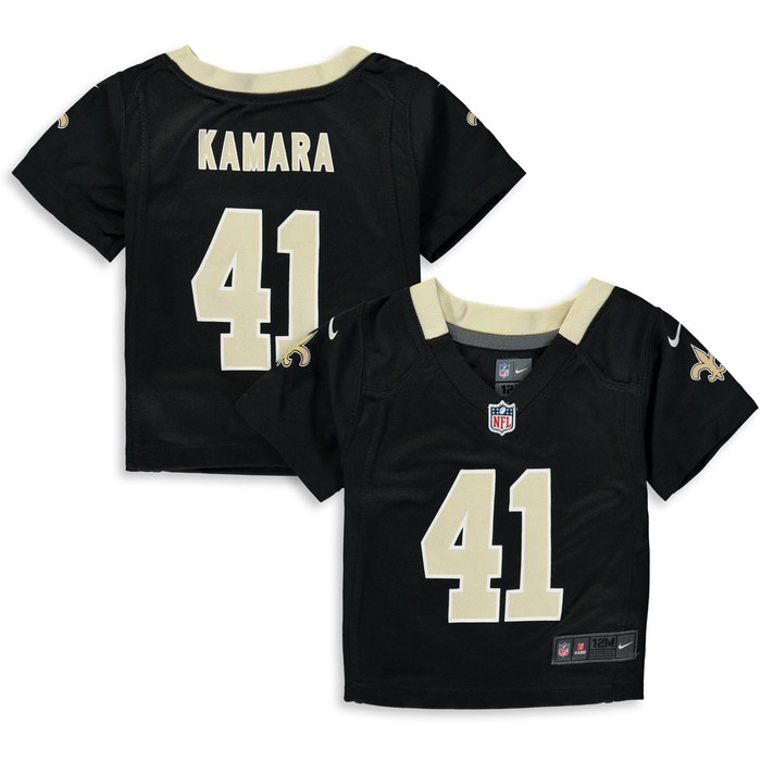 Alvin Kamara New Orleans Saints Infant Player Game Jersey - Black Nfl