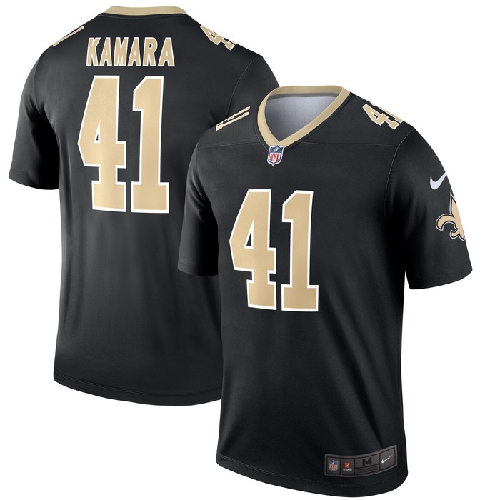 Alvin Kamara New Orleans Saints Legend Jersey - Black Nfl