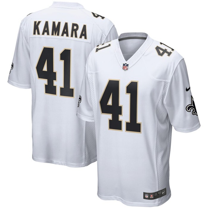 Alvin Kamara New Orleans Saints Nike Event Game Jersey - White - Cocomos