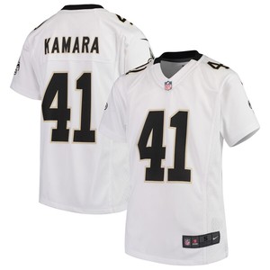 Alvin Kamara New Orleans Saints Nike Youth 2018 Game Jersey - White