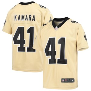 Alvin Kamara New Orleans Saints Nike Youth Inverted Game Jersey - Gold