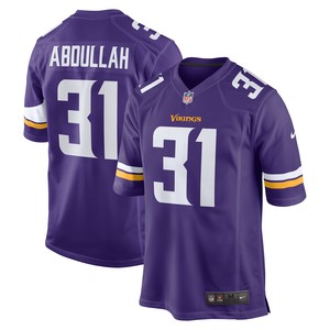 Ameer Abdullah Minnesota Vikings Game Jersey - Purple Nfl