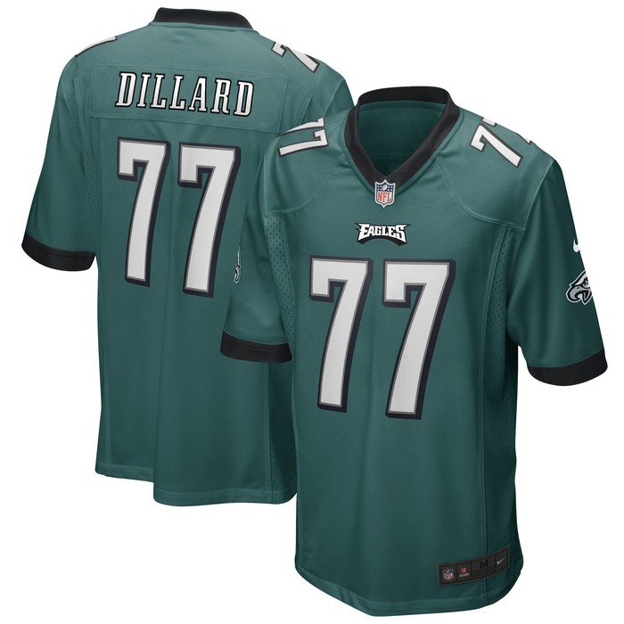 Andre Dillard Philadelphia Eagles Game Player Jersey - Midnight Green Nfl