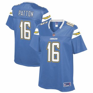 Andre Patton Los Angeles Chargers Nfl Pro Line Womens Team Player Jersey - Powder Blue