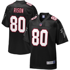 Andre Rison Atlanta Falcons Nfl Pro Line Retired Player Jersey - Black Nfl