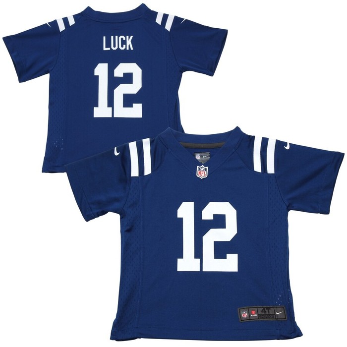 Andrew Luck Indianapolis Colts Nike Infant Team Color Game Jersey - Royal