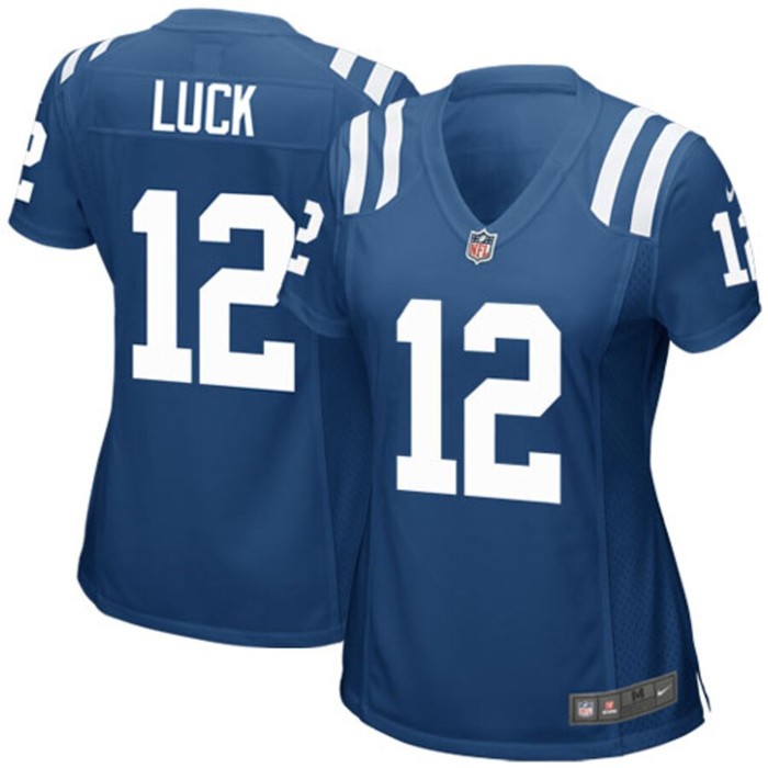 Andrew Luck Indianapolis Colts Nike Womens Game Jersey - Royal