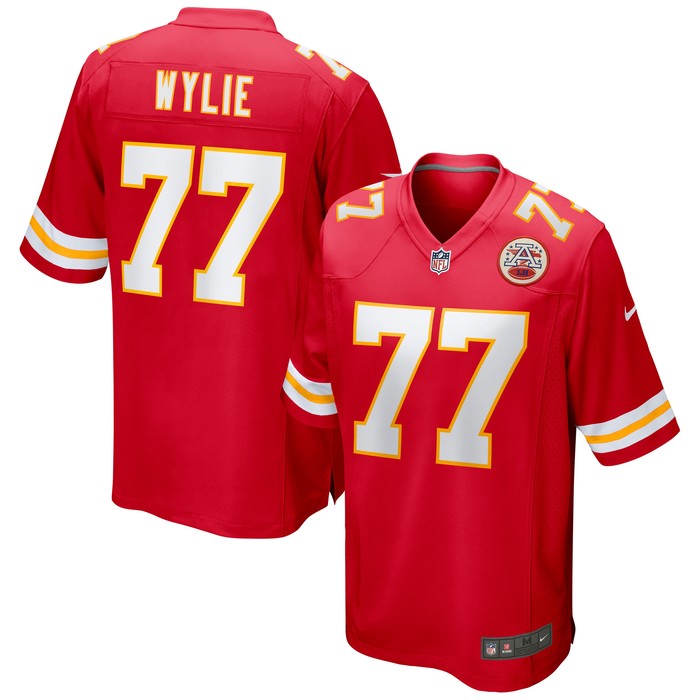 Andrew Wylie Kansas City Chiefs Game Jersey - Red Nfl