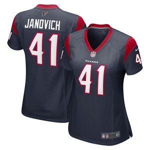 Andy Janovich Houston Texans Womens Game Jersey - Navy Nfl