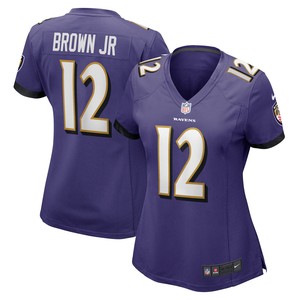 Anthony Brown Baltimore Ravens Womens Player Game Jersey - Purple Nfl