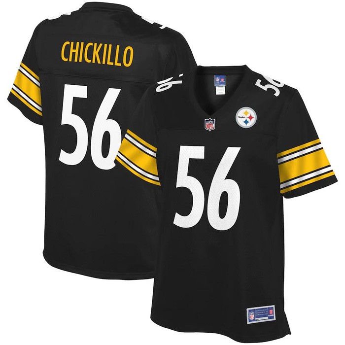 Anthony Chickillo Pittsburgh Steelers Nfl Pro Line Womens Player Jersey - Black