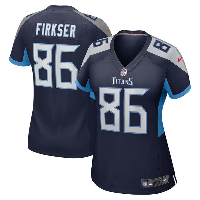 Anthony Firkser Tennessee Titans Womens Game Jersey - Navy Nfl