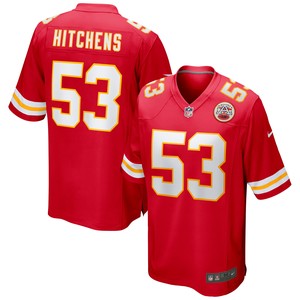 Anthony Hitchens Kansas City Chiefs Game Jersey - Red Nfl