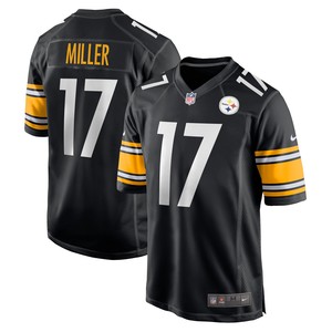 Anthony Miller Pittsburgh Steelers Game Jersey - Black Nfl